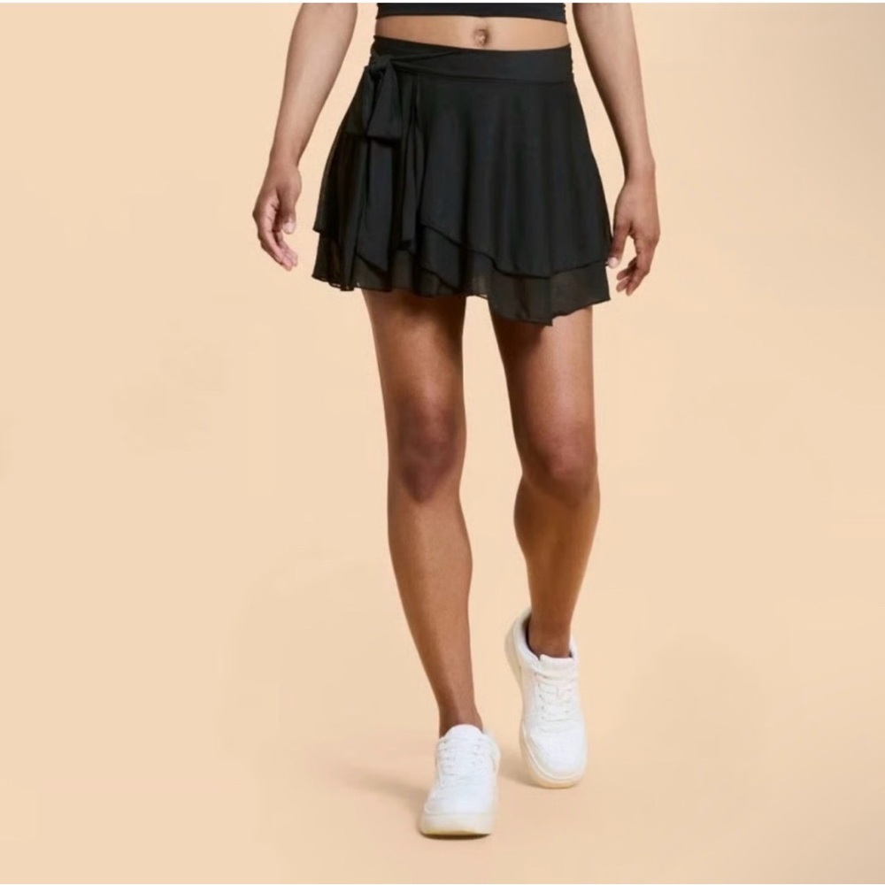 Black Layered Women's Skirt